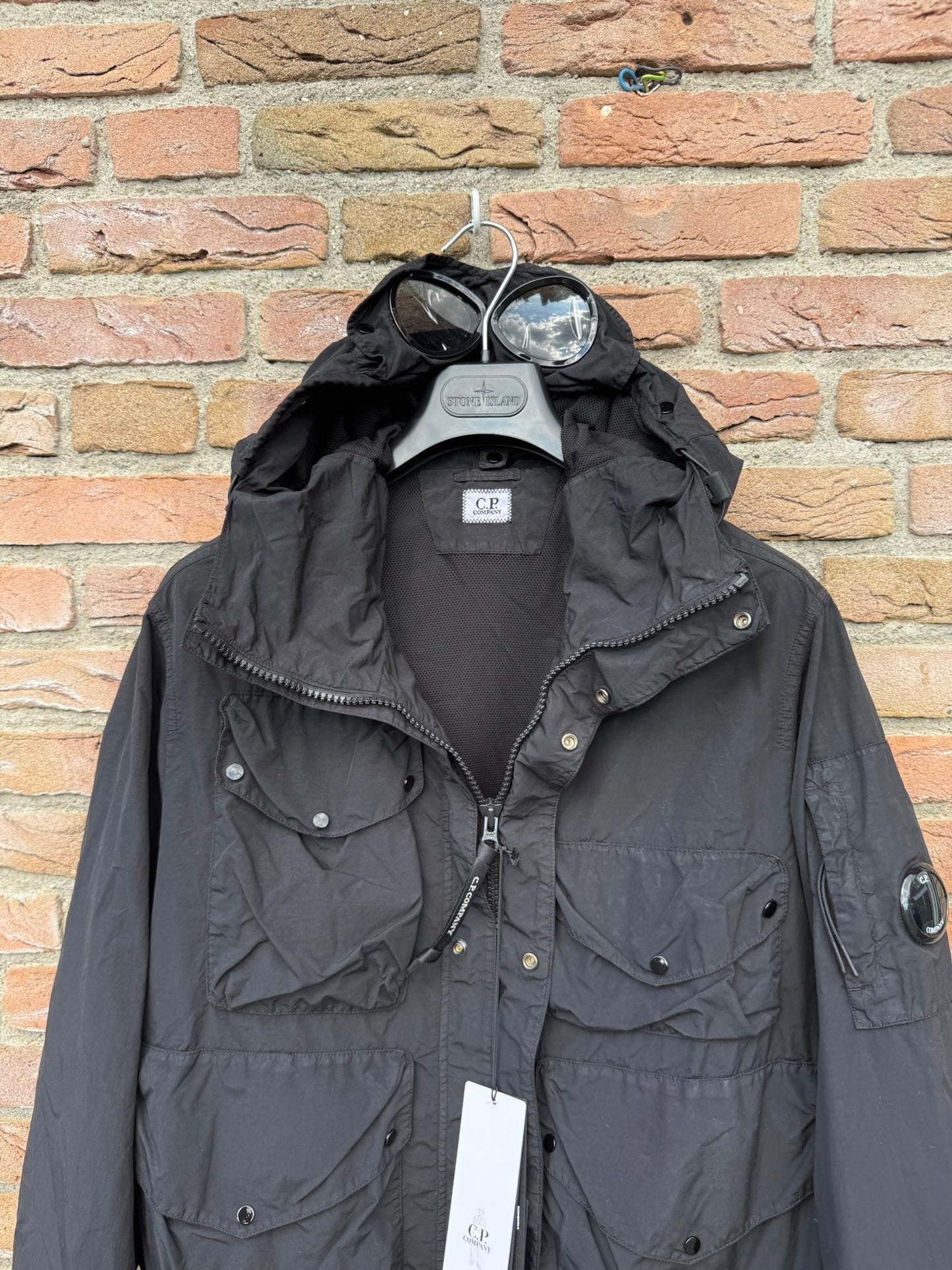 C.P. Company Flatt Nylon Goggle Jacket - XS
