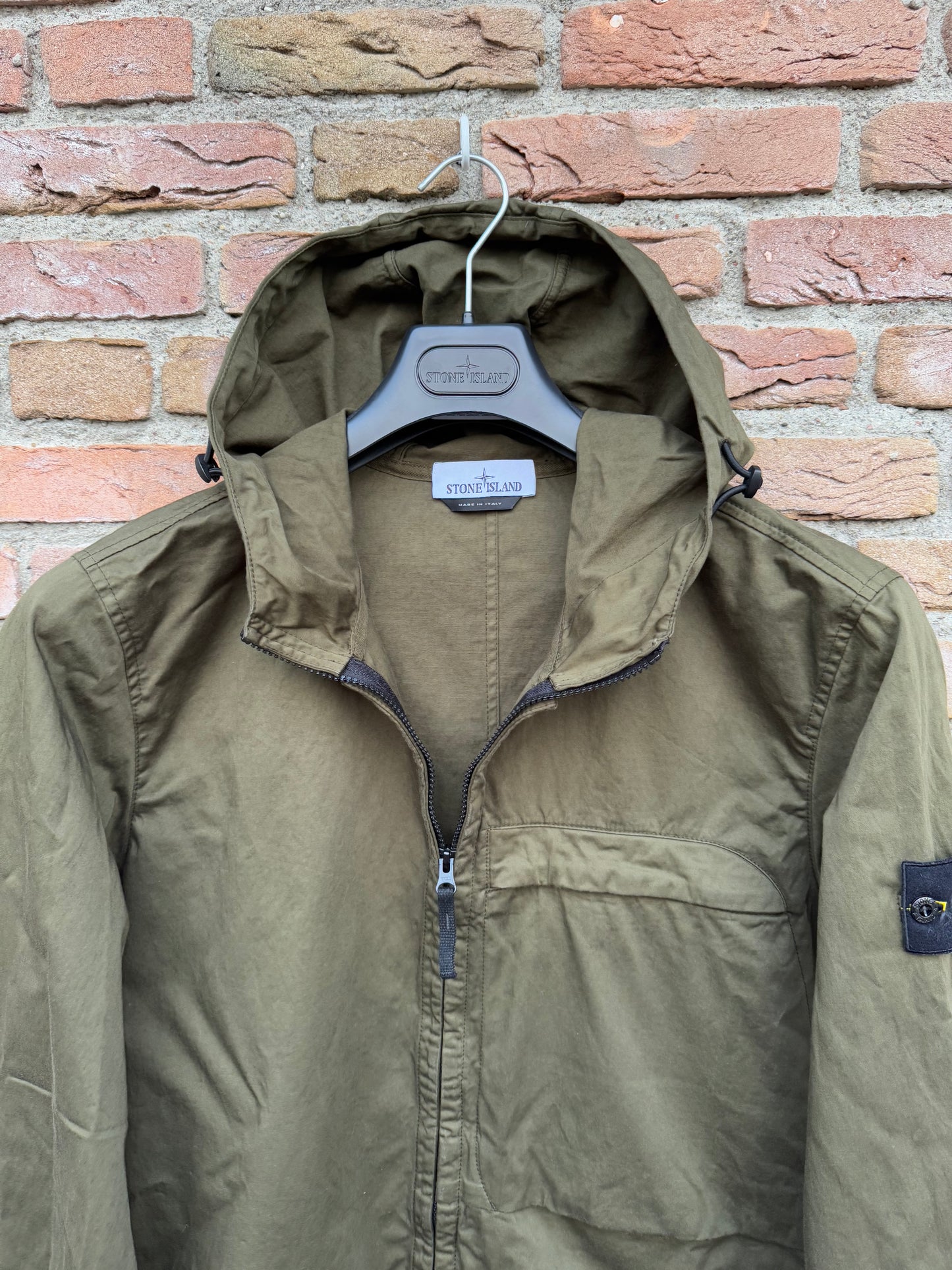 Stone Island Hooded Overshirt - L