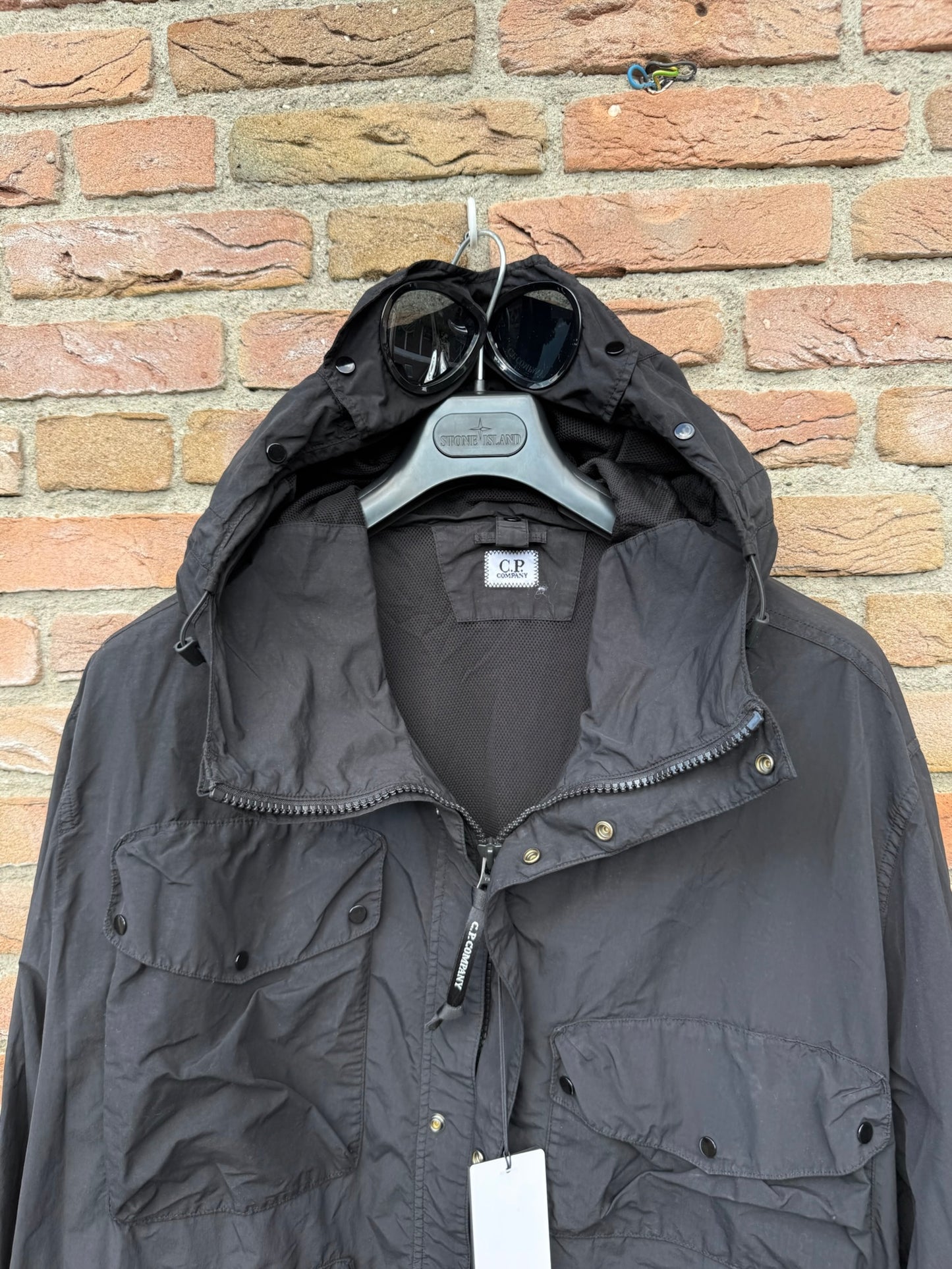 C.P. Company Flatt Nylon Goggle Jacket - XXL