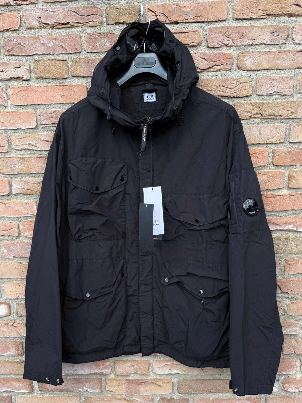 C.P. Company Flatt Nylon Goggle Jacket - XXL