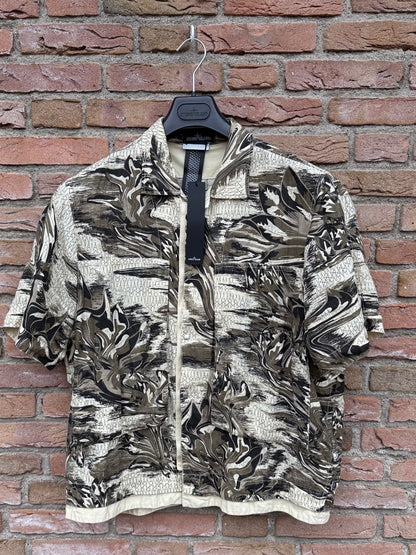 Stone Island Shadow Project Guayabera Shirt - L