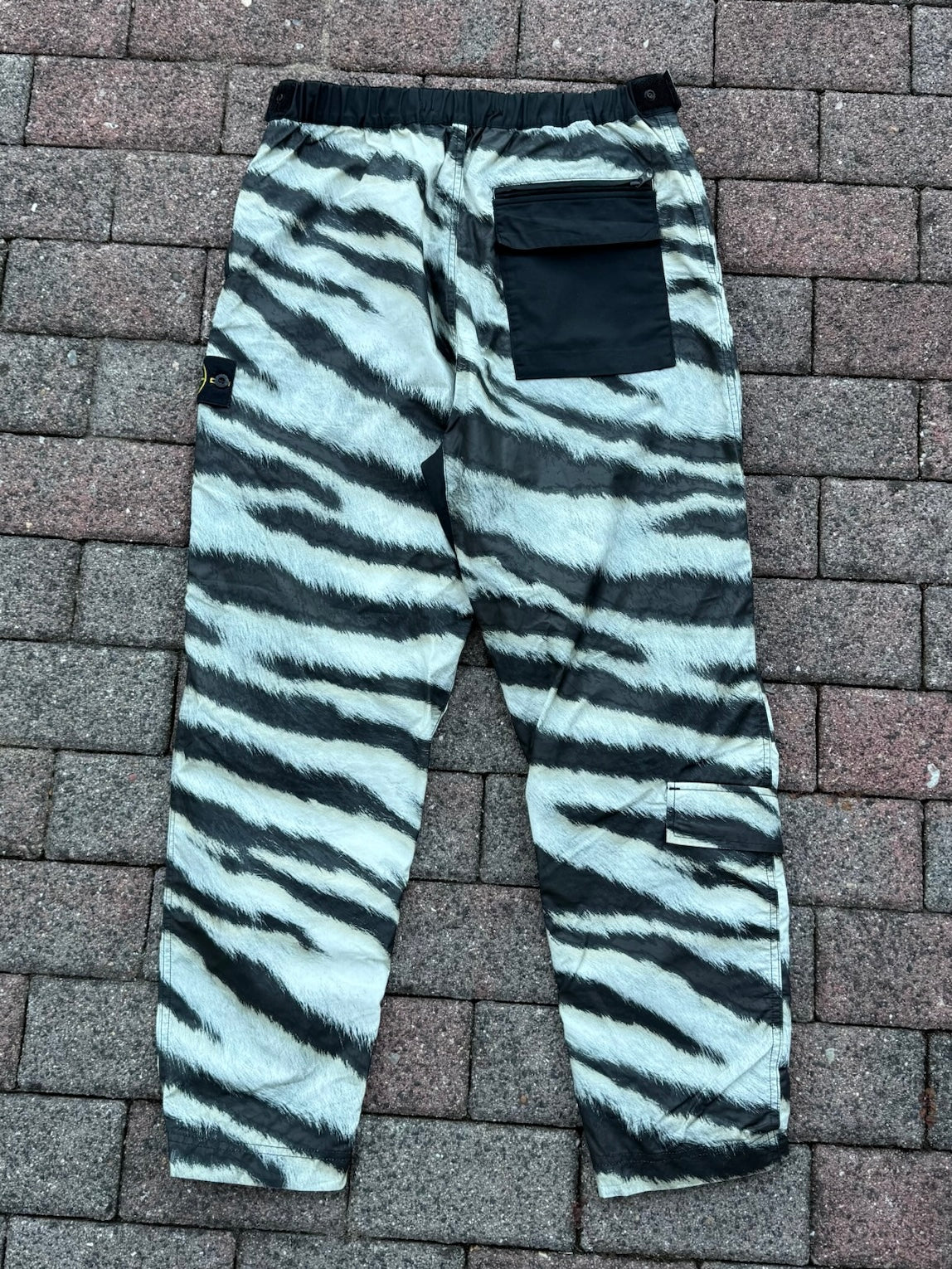 Stone Island White Tiger Camo Trousers - W31
