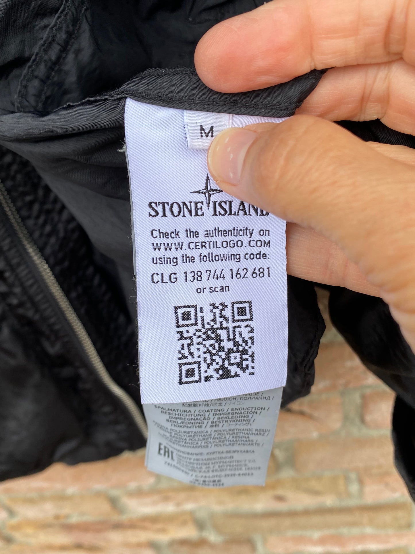 Stone Island Nylon Raso-TC Weste - M