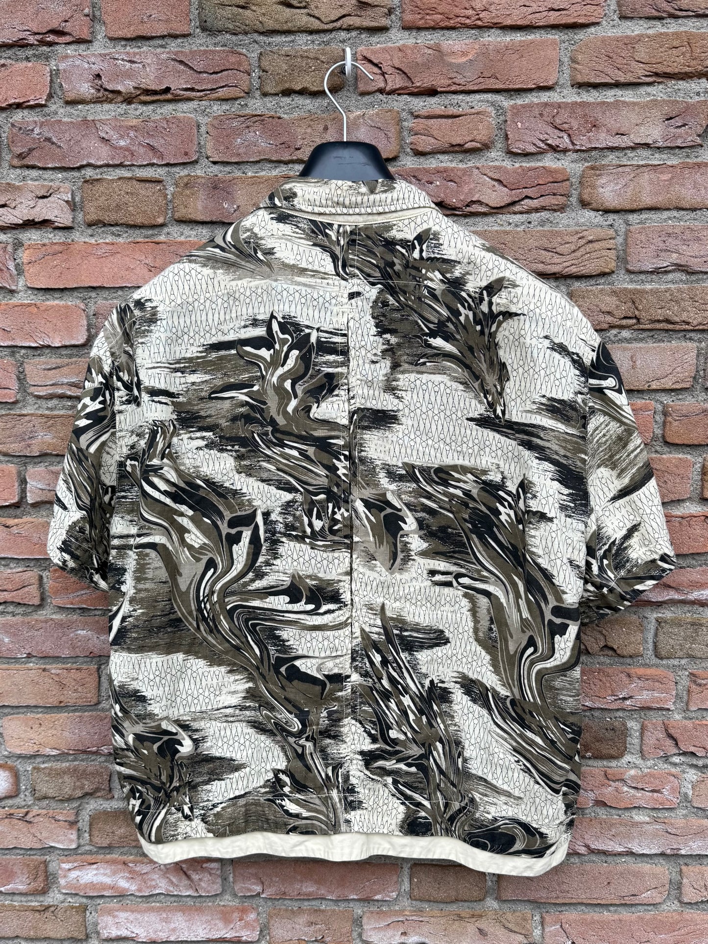 Stone Island Shadow Project Guayabera Shirt - L