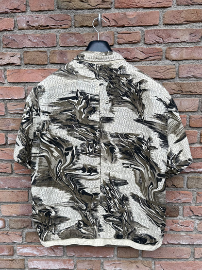 Stone Island Shadow Project Guayabera Shirt - L