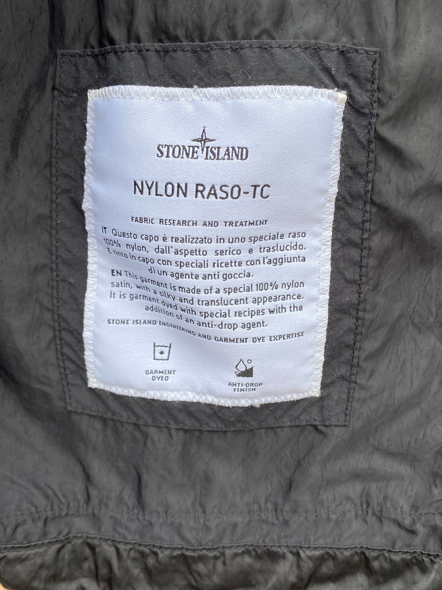 Stone Island Nylon Raso-TC Weste - M