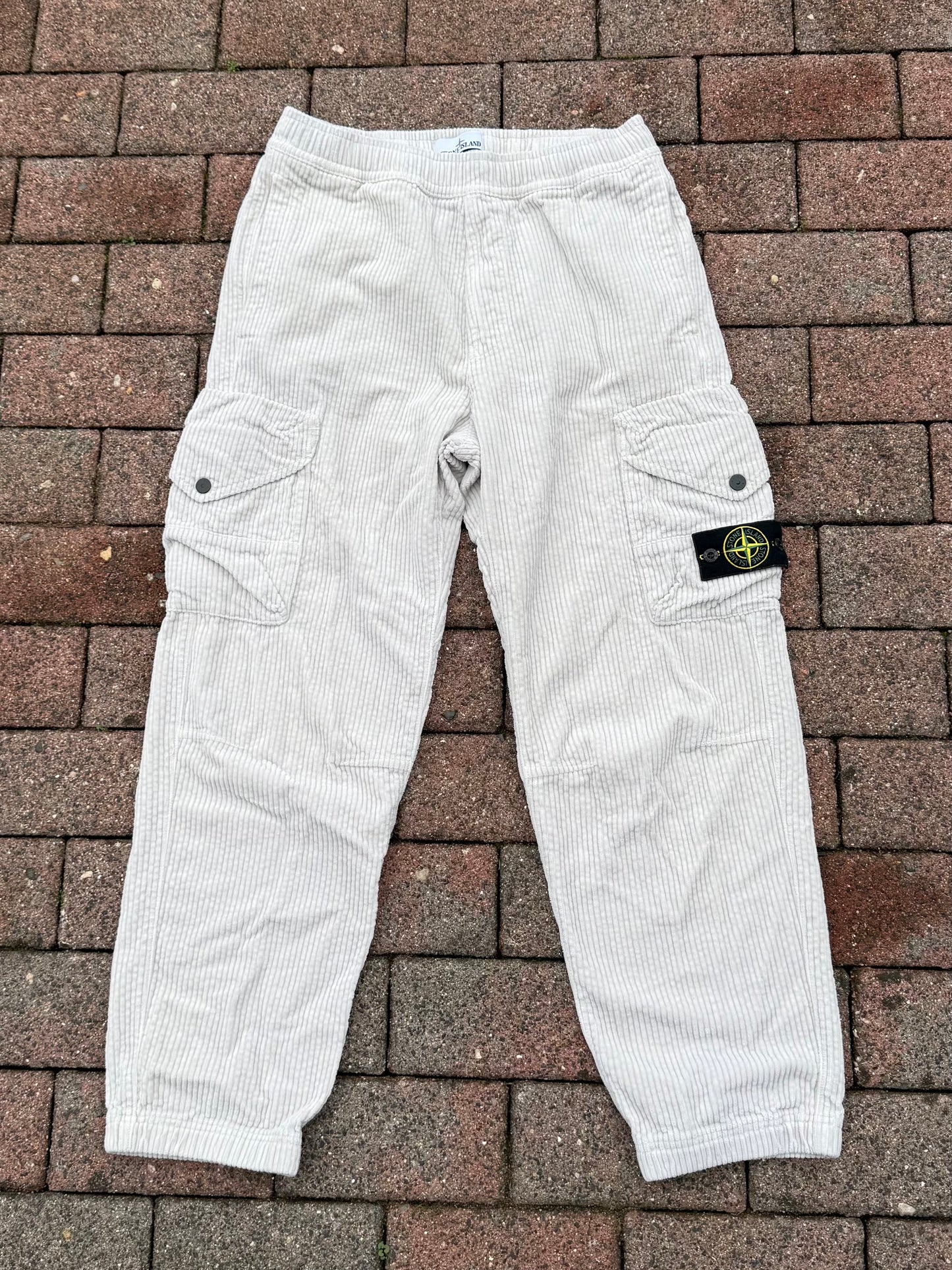 Stone Island Corduroy Cargos - W30