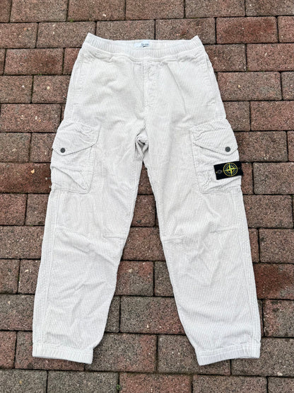 Stone Island Corduroy Cargos - W30