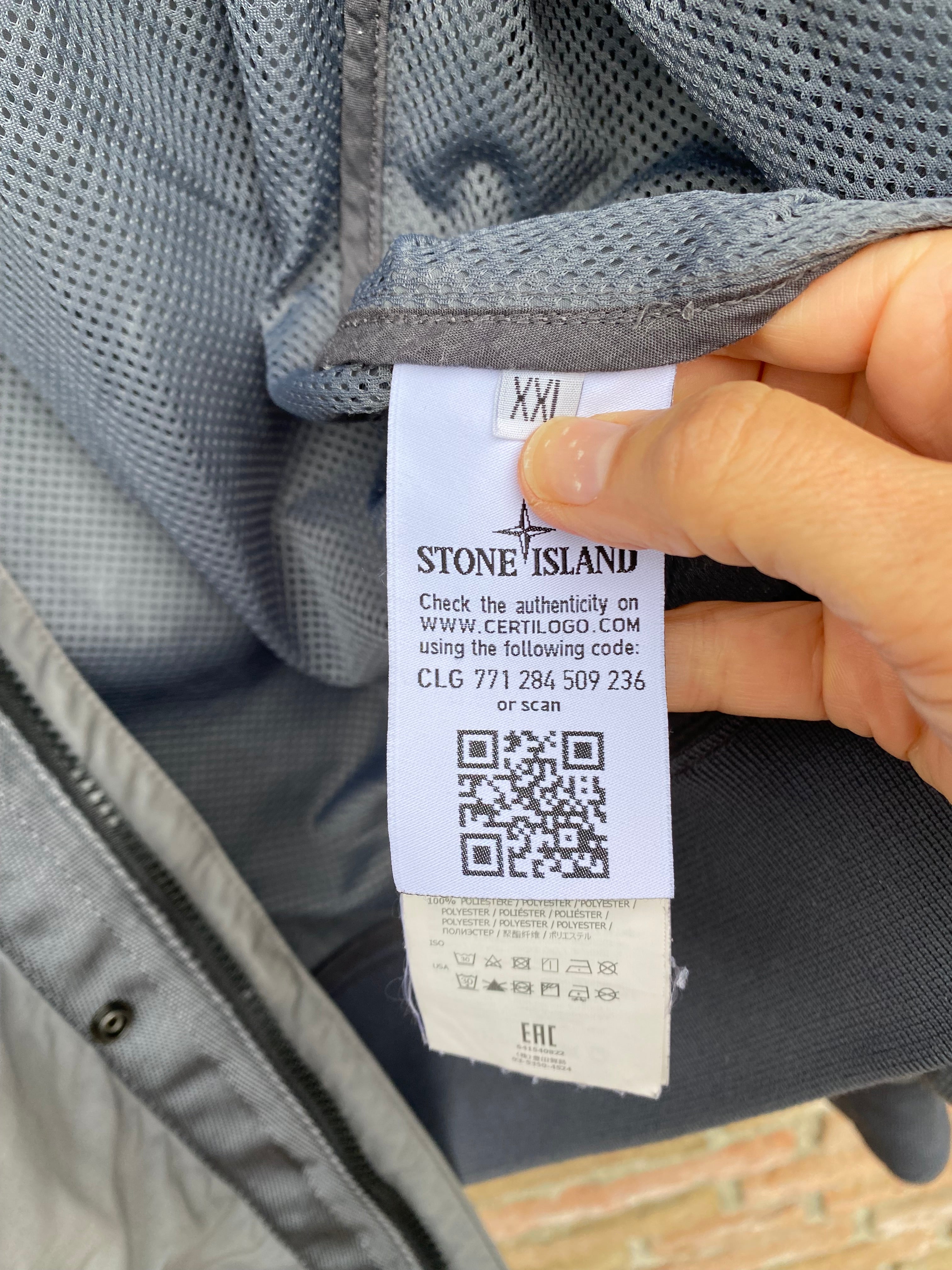 Stone Island Micro Reps Jacke - XXL – ebding