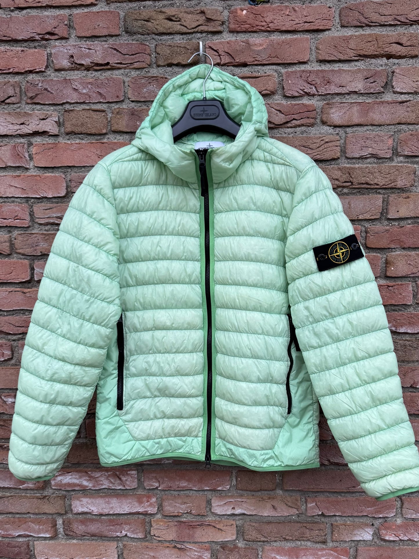 Stone Island Micro Yarn Daunenjacke - L