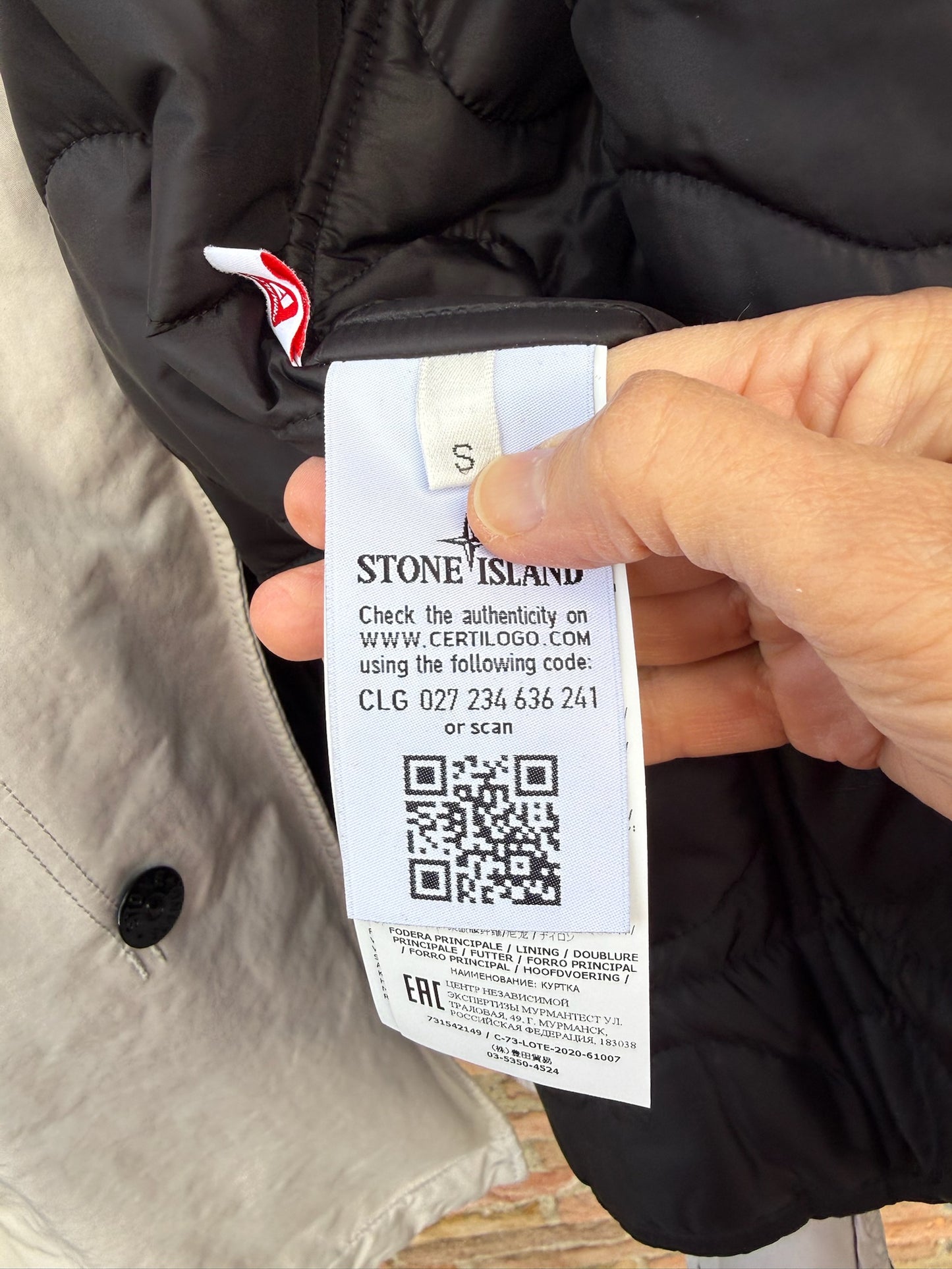 Stone Island David-TC Primaloft Jacket - S