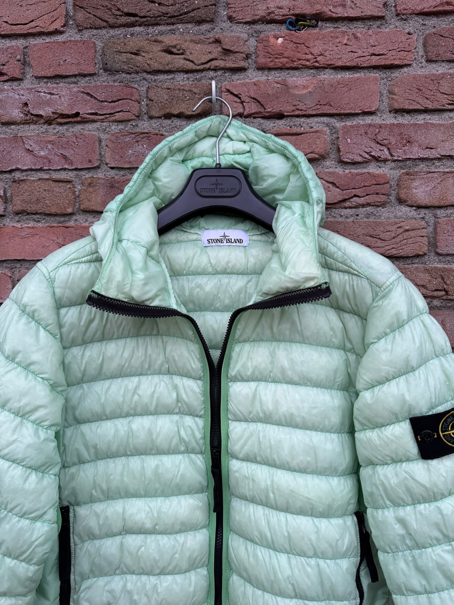 Stone Island Micro Yarn Daunenjacke - L