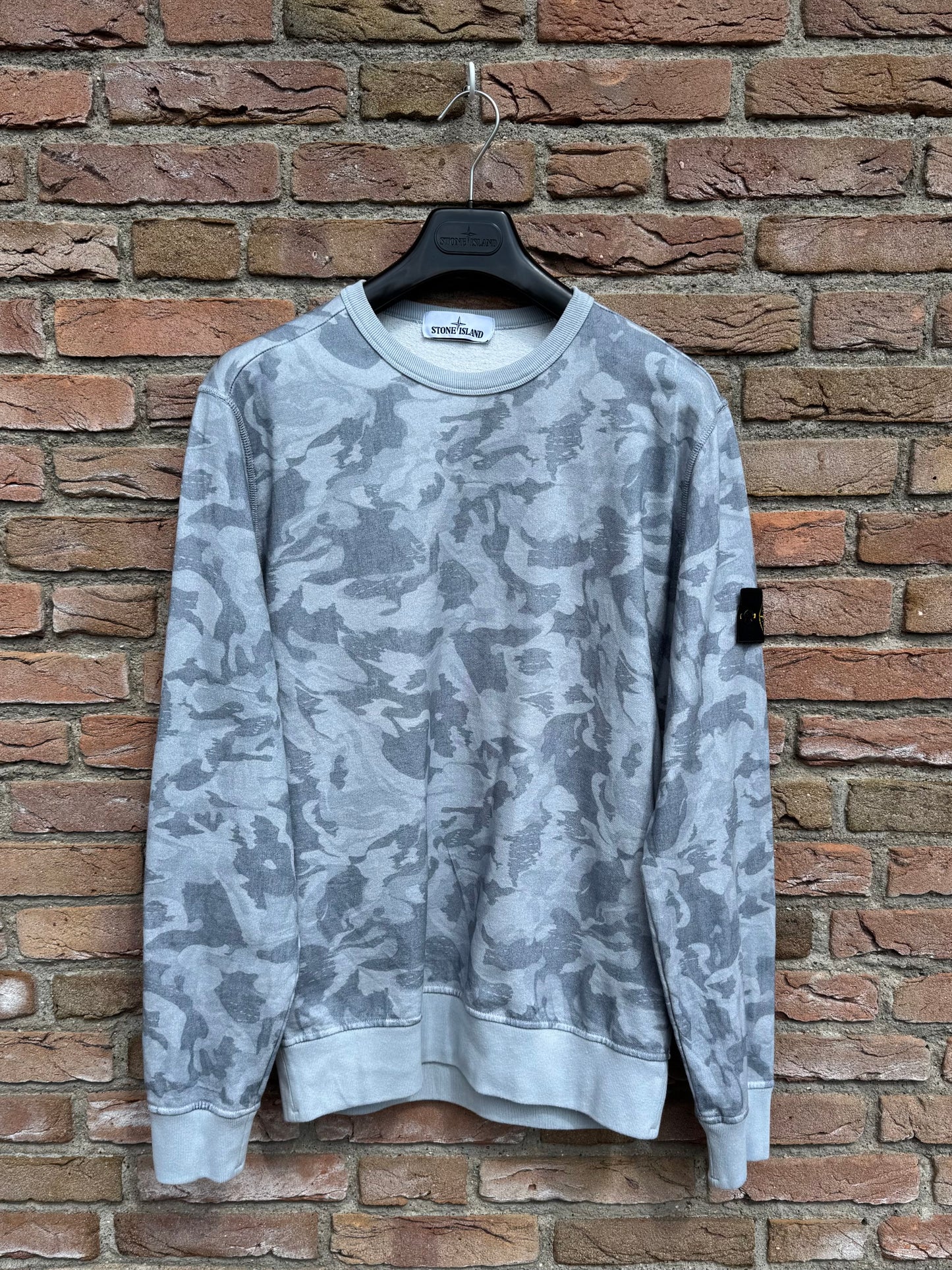 Stone Island Big Loom Camo Sweatshirt - L