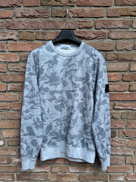 Stone Island Big Loom Camo Sweatshirt - L