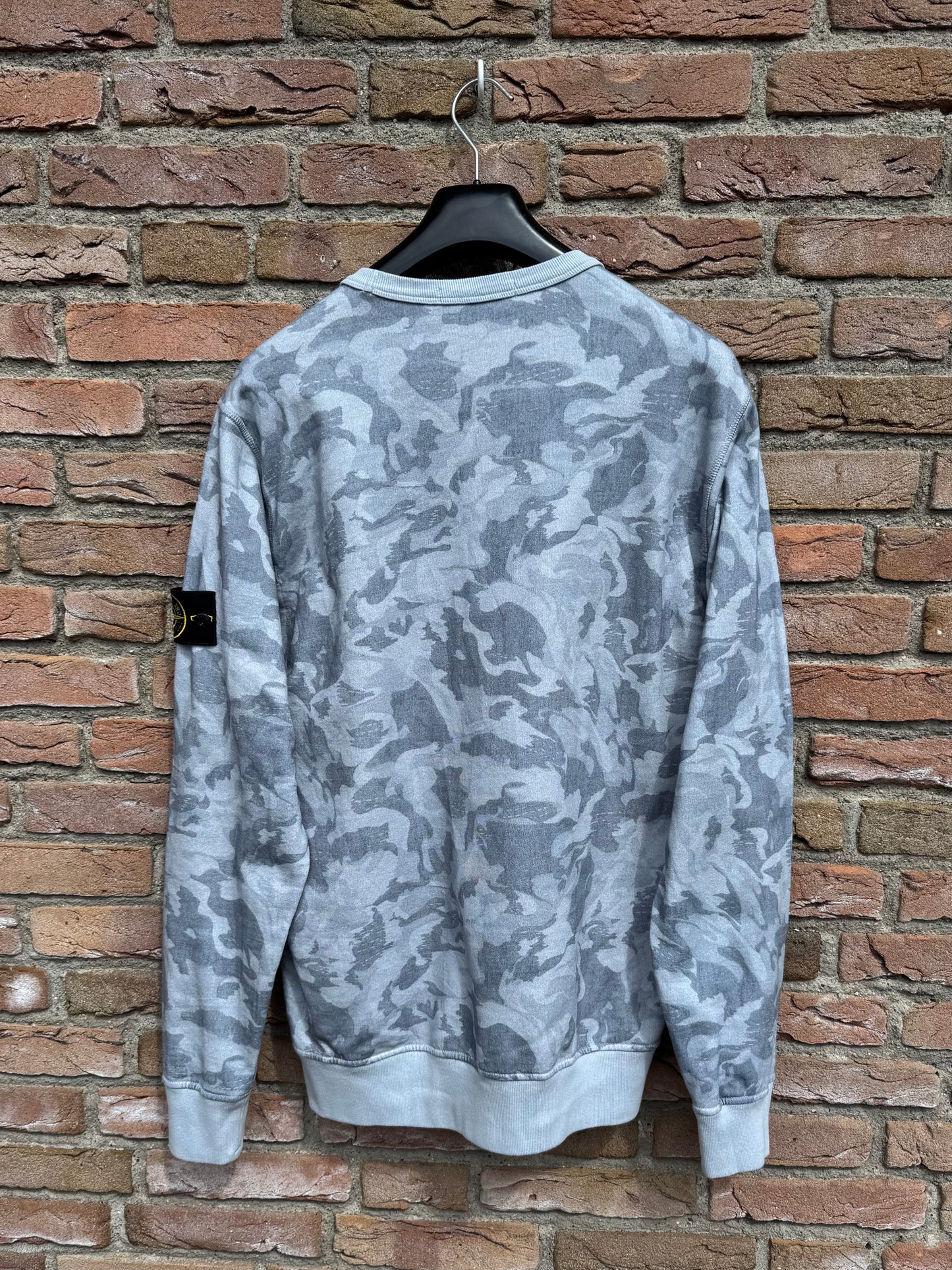 Stone Island Big Loom Camo Sweatshirt - L