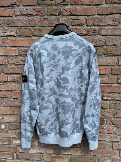 Stone Island Big Loom Camo Sweatshirt - L