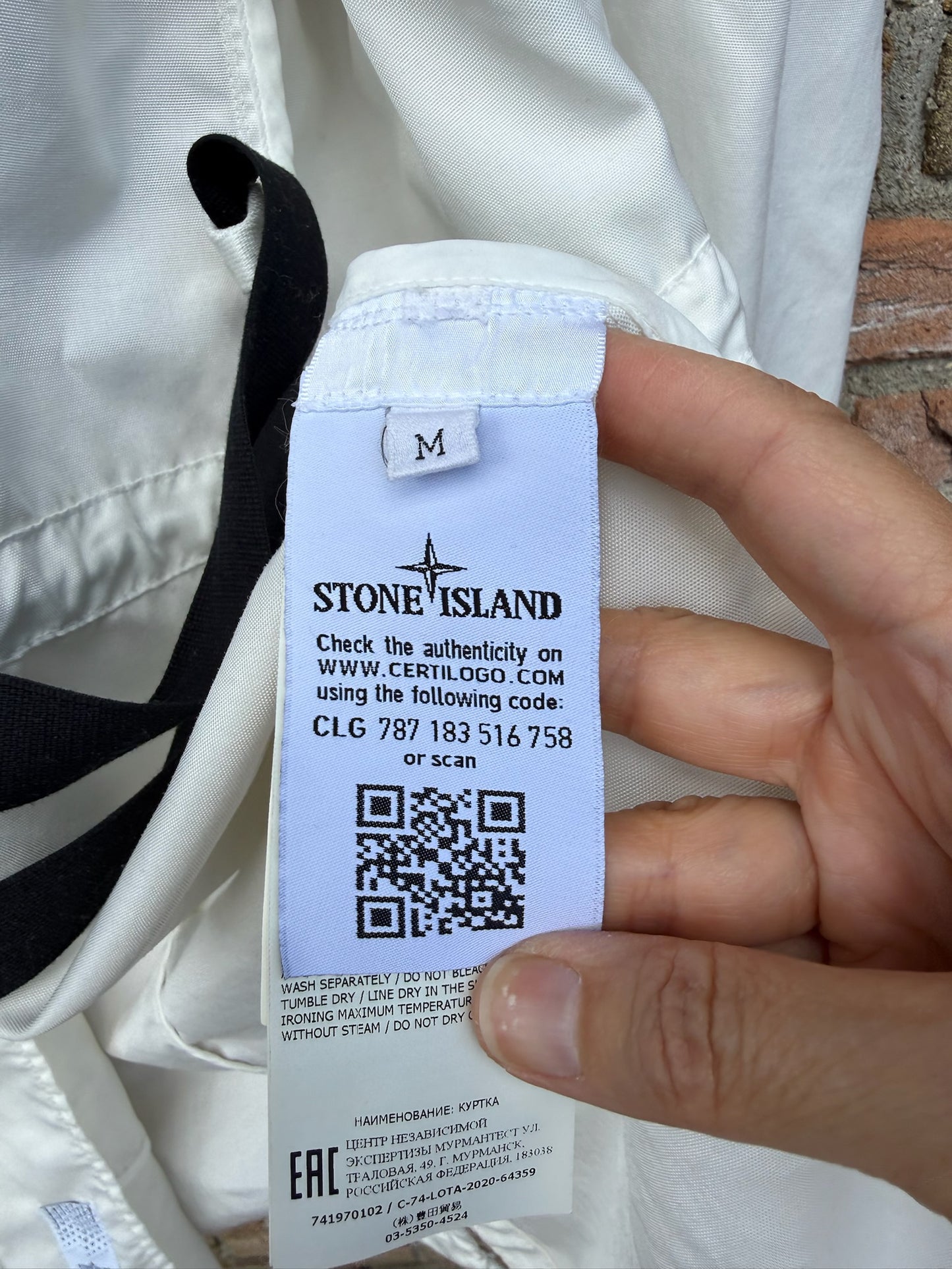 Stone Island Shadow Project Hollowcore Poly Light Jacket - M