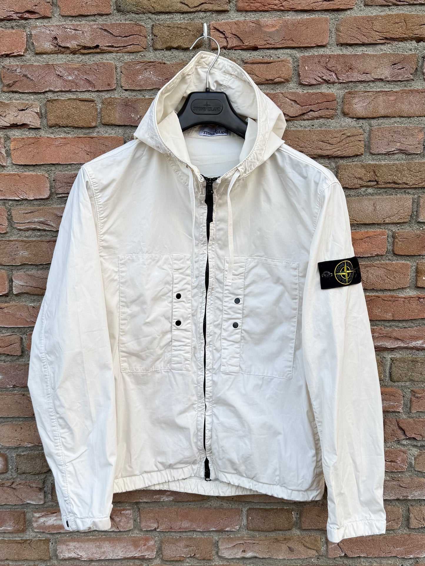 Stone Island Supima Cotton Twill Stretch-TC Jacket - L