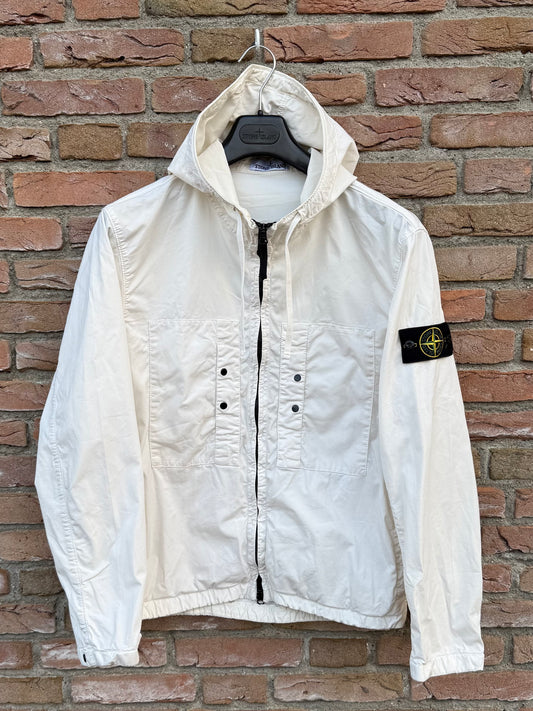 Stone Island Supima Cotton Twill Stretch-TC Jacket - L