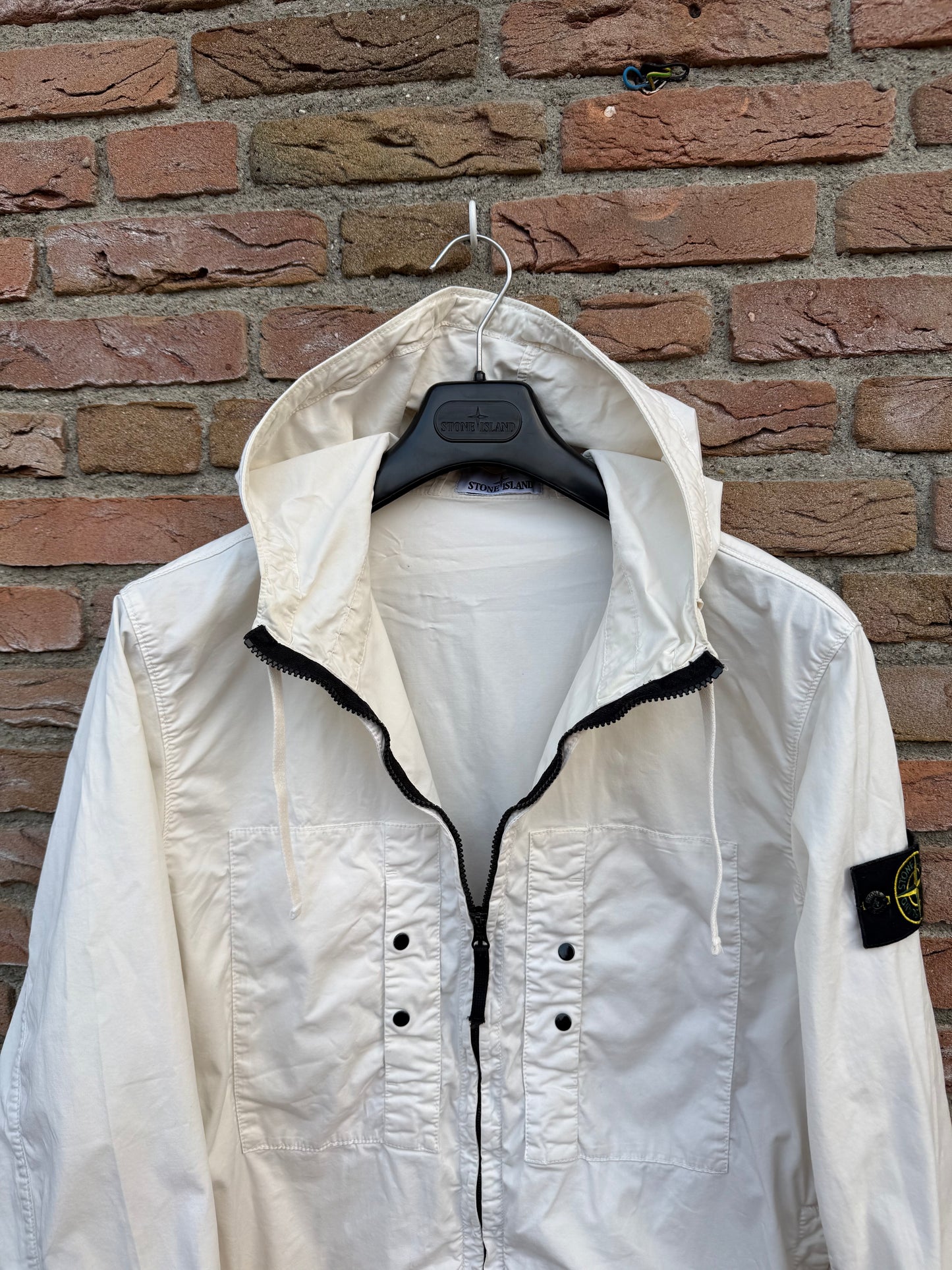 Stone Island Supima Cotton Twill Stretch-TC Jacket - L