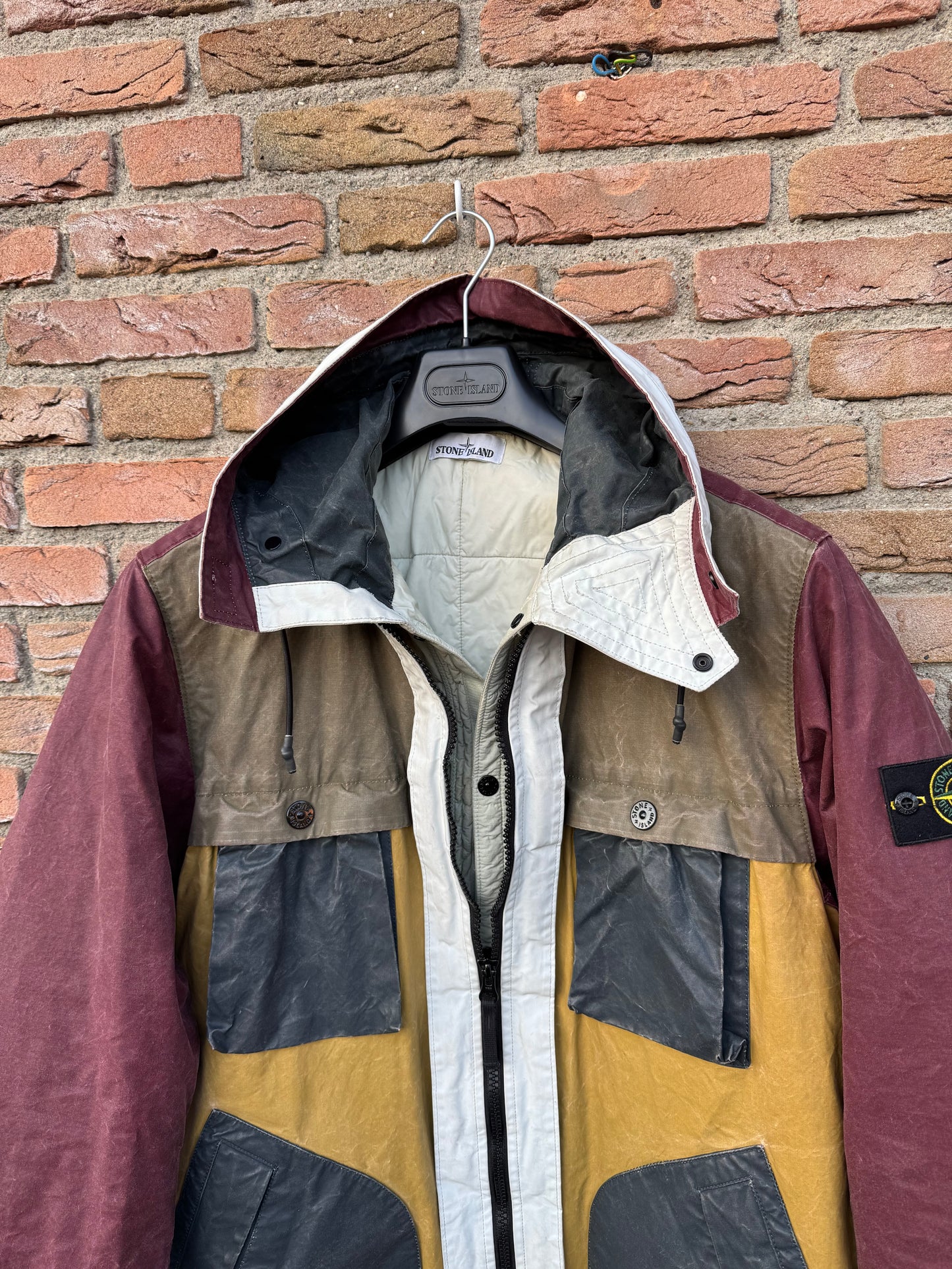 Stone Island Tela Placcata Bicolore Jacket - XL