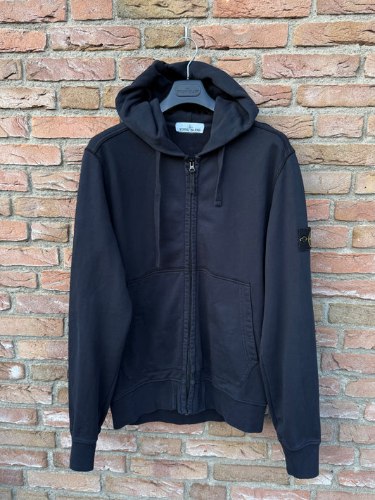 Stone Island Zipped Hoodie - L