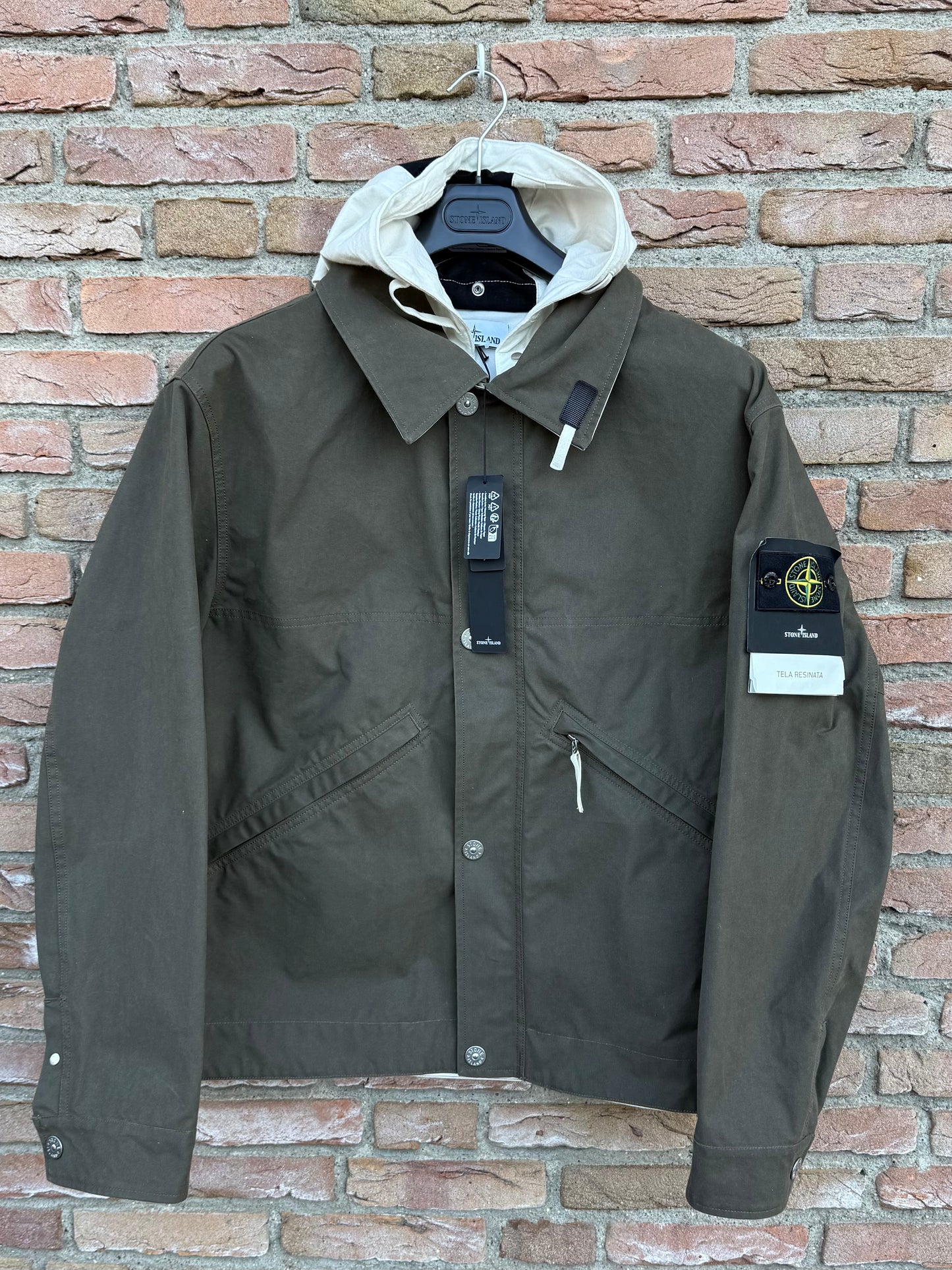 Stone Island Tela Resinata Jacket - XXL