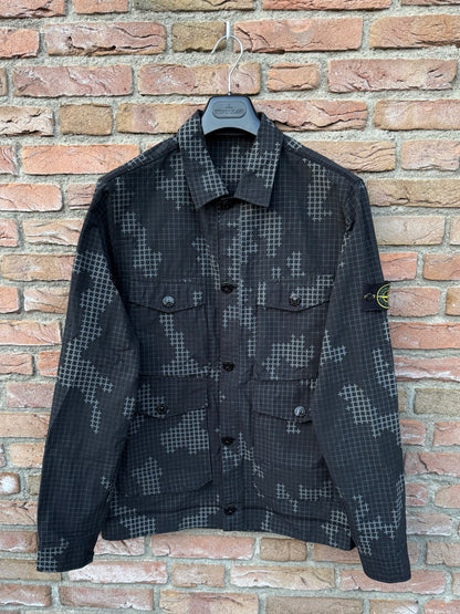 Stone Island Grid Camo Overshirt - L