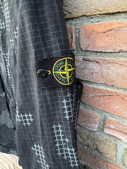 Stone Island Grid Camo Overshirt - L
