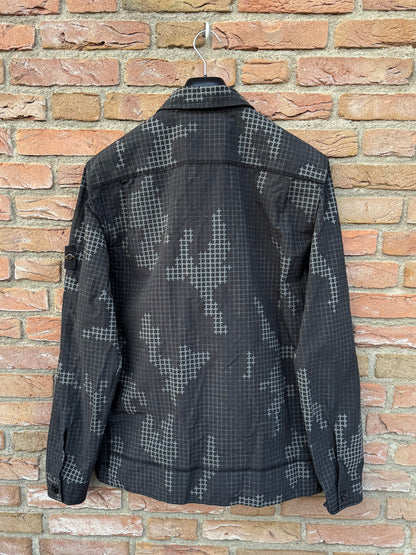 Stone Island Grid Camo Overshirt - L