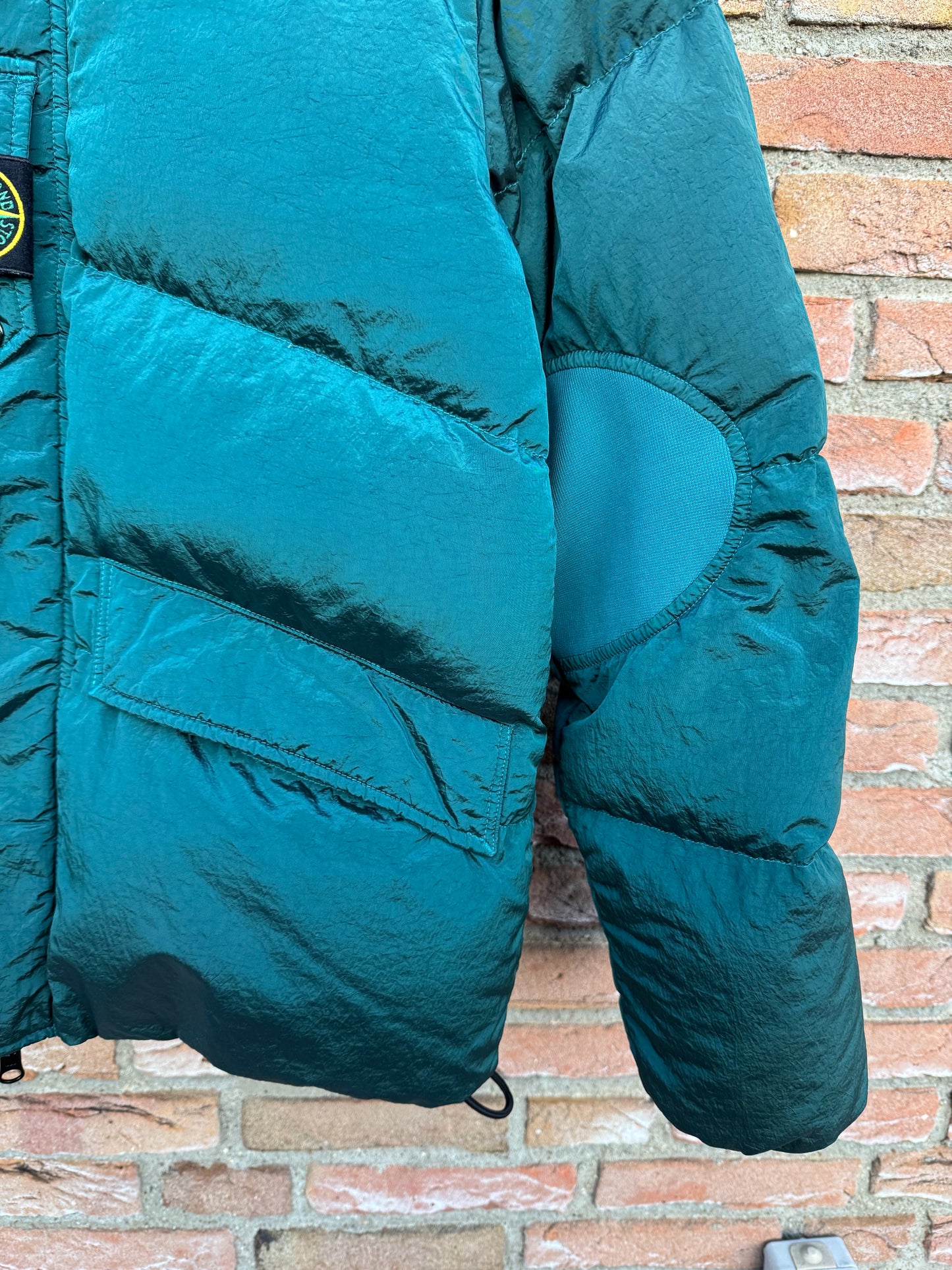 Stone Island Reversilbe Nylon Metal Daunenjacke - M