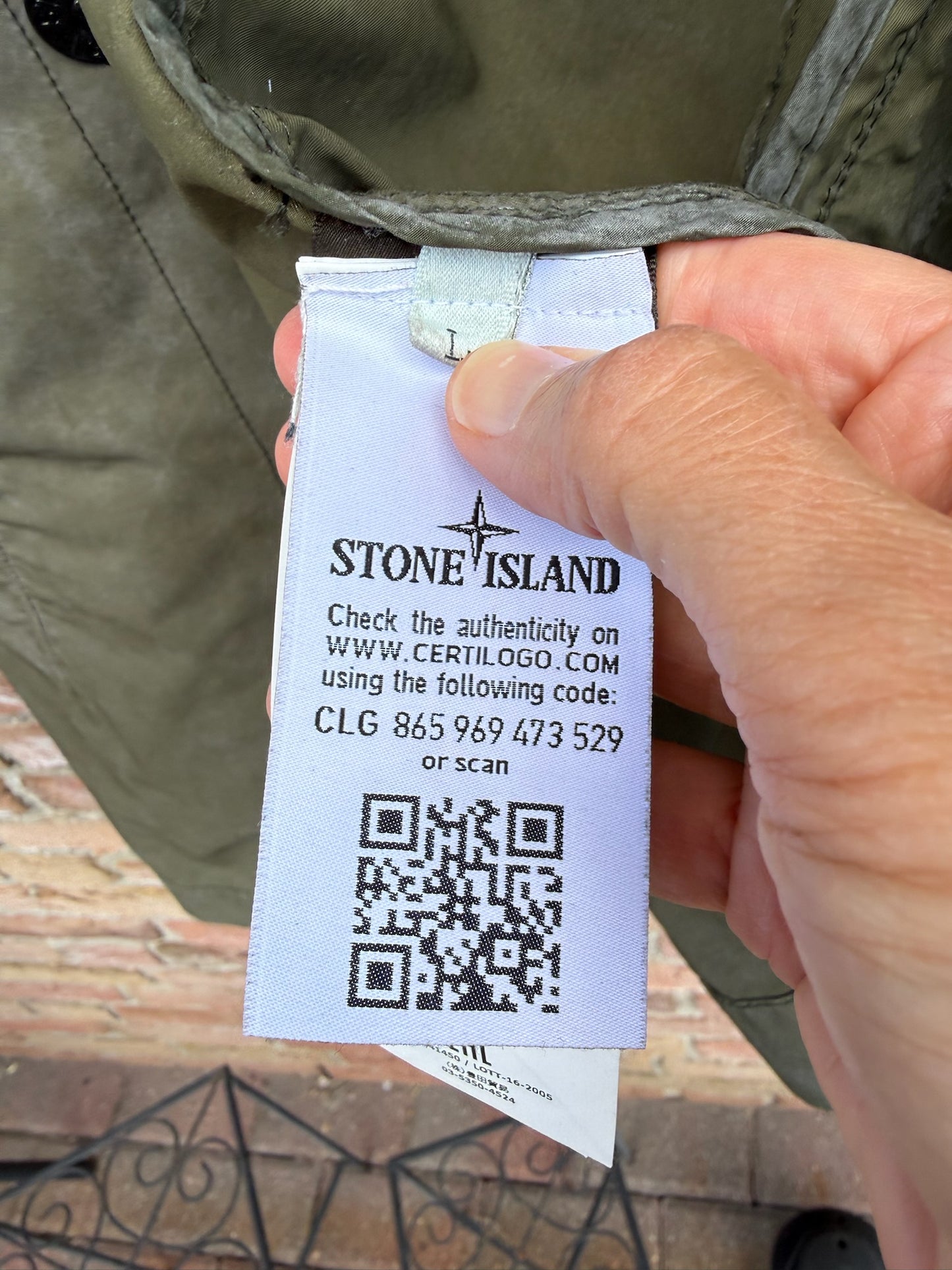 Stone Island David-TC with Dust Jacket - L