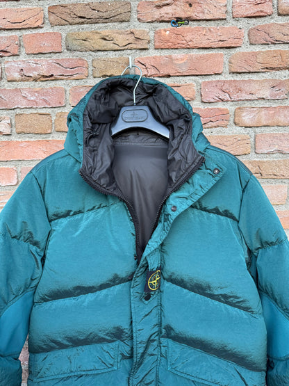 Stone Island Reversilbe Nylon Metal Daunenjacke - M
