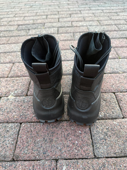 Stone Island x Ecco Leather Boots - UK 9