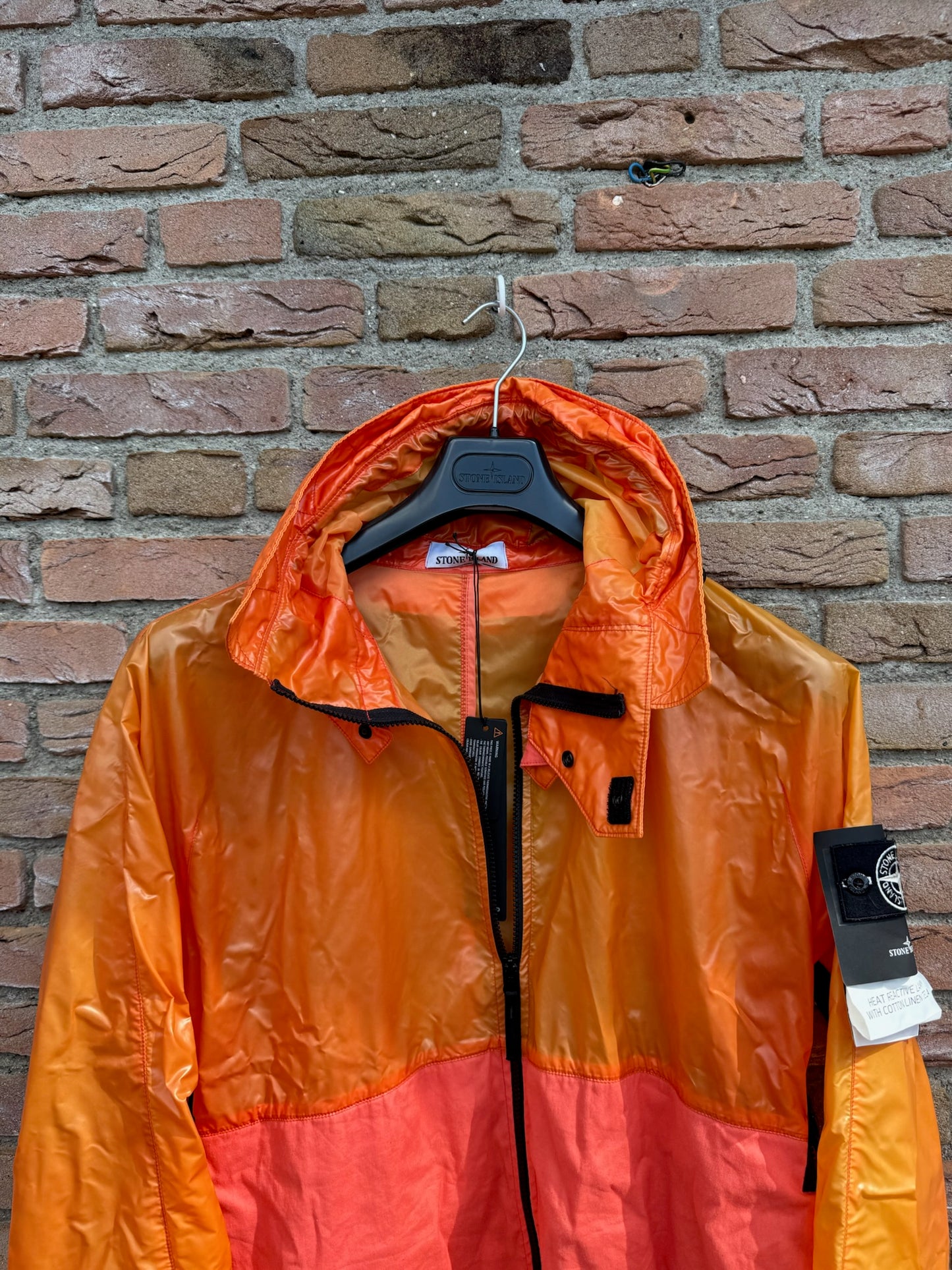 Stone Island Heat Reactive Lamy with Cotton Linen Tela Jacket - L
