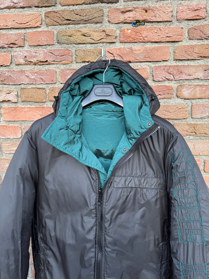 Stone Island Reversilbe Nylon Metal Daunenjacke - M