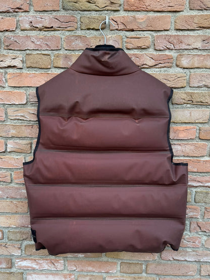 Stone Island Poly Strata Ice Jacket Down Gilet - L