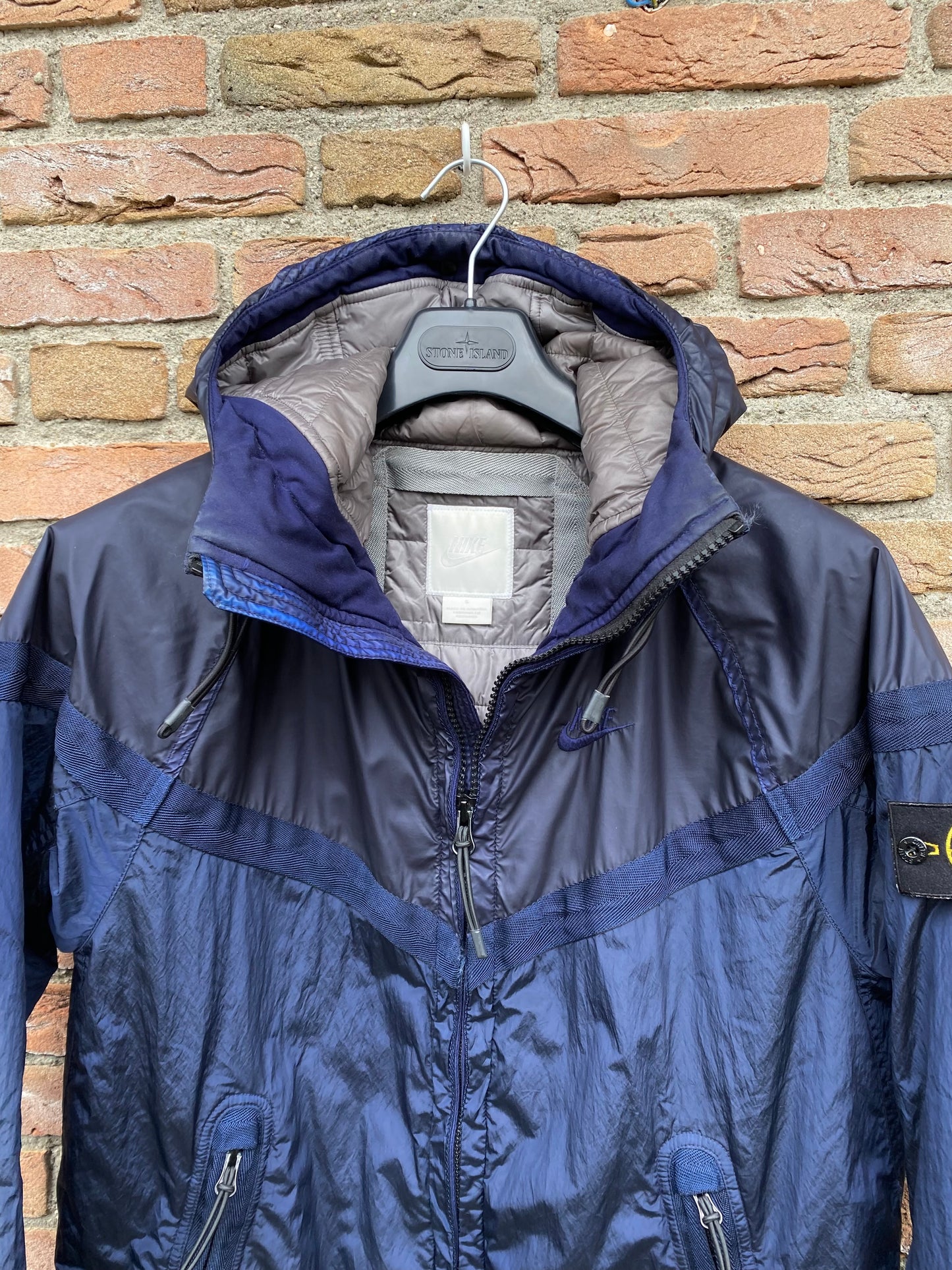 Stone Island x Nike Mussola Gommata / Nylon Metal Jacke - S