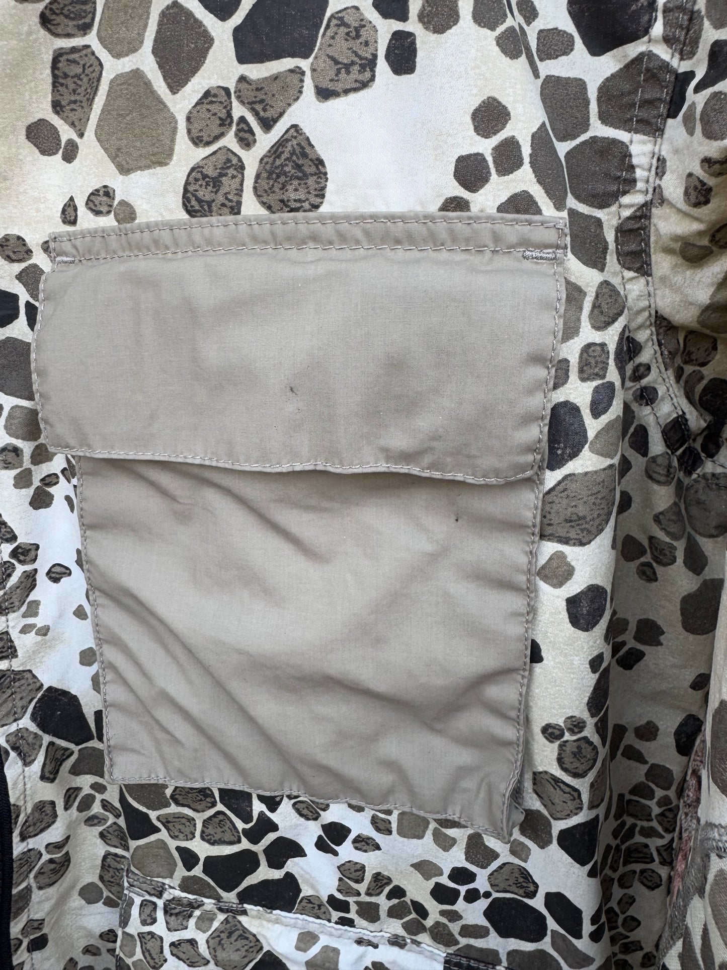 Stone Island 50 Fili Alligator Camo Jacket - XL