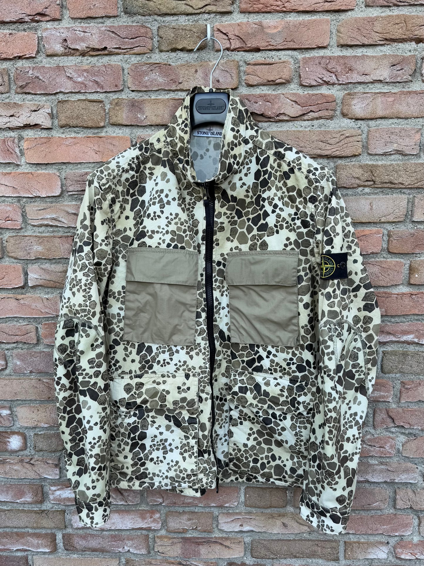 Stone Island 50 Fili Alligator Camo Jacket - XL