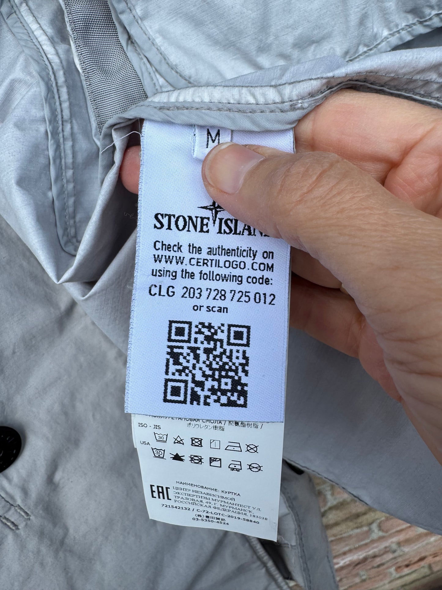 Stone Island Naslan Light Watro Jacket - M