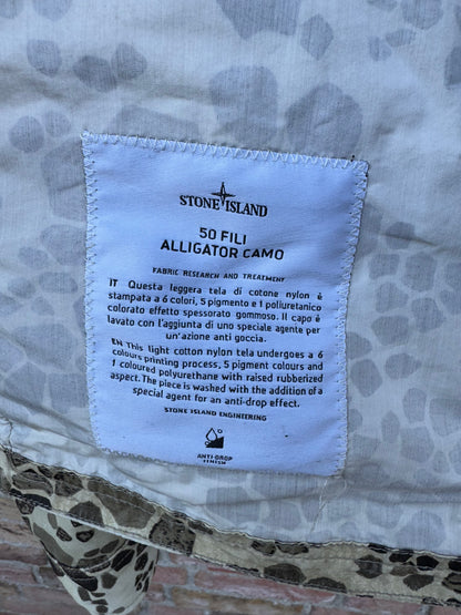 Stone Island 50 Fili Alligator Camo Jacket - XL