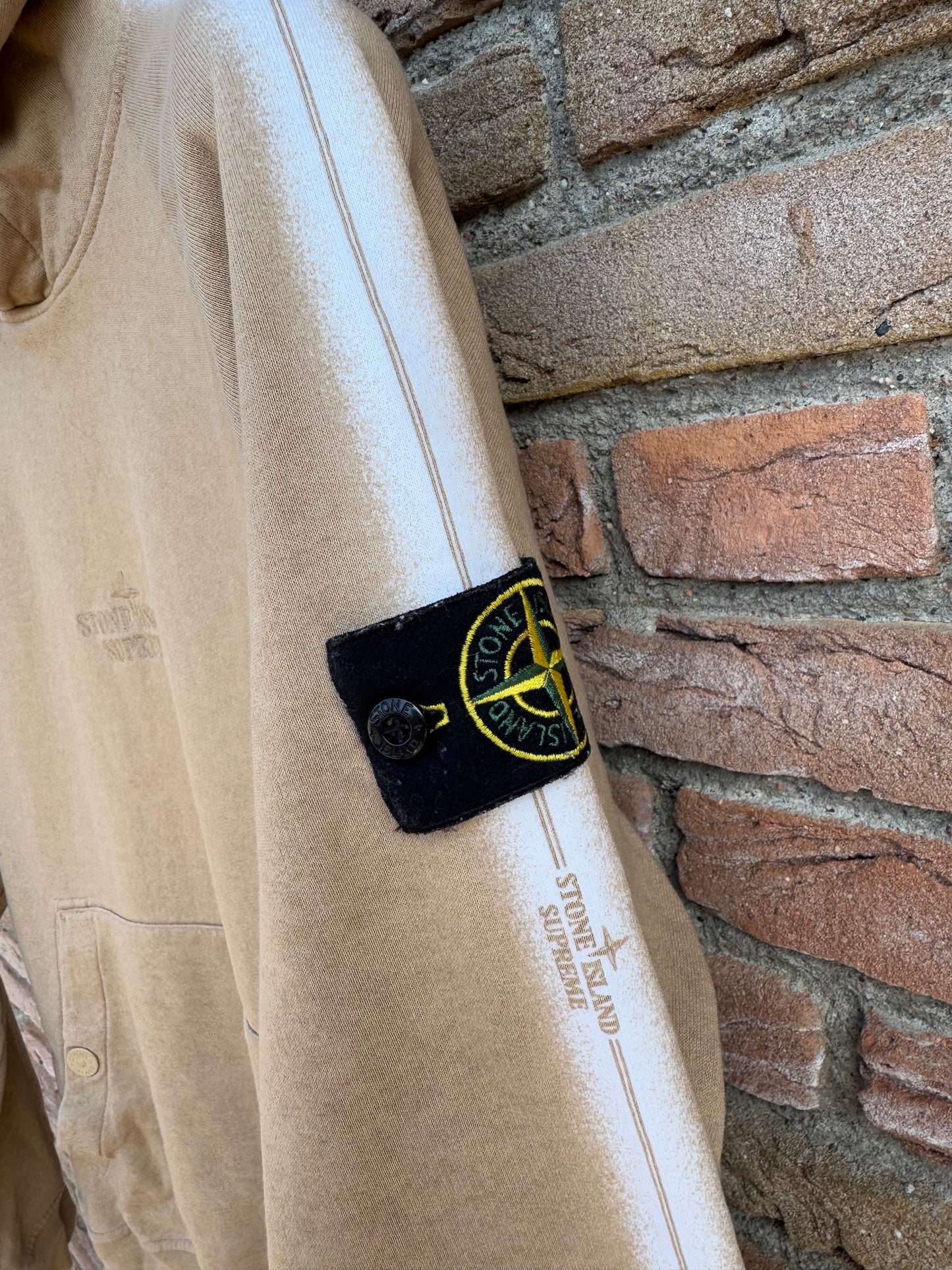 Stone Island x Supreme Hoodie - L