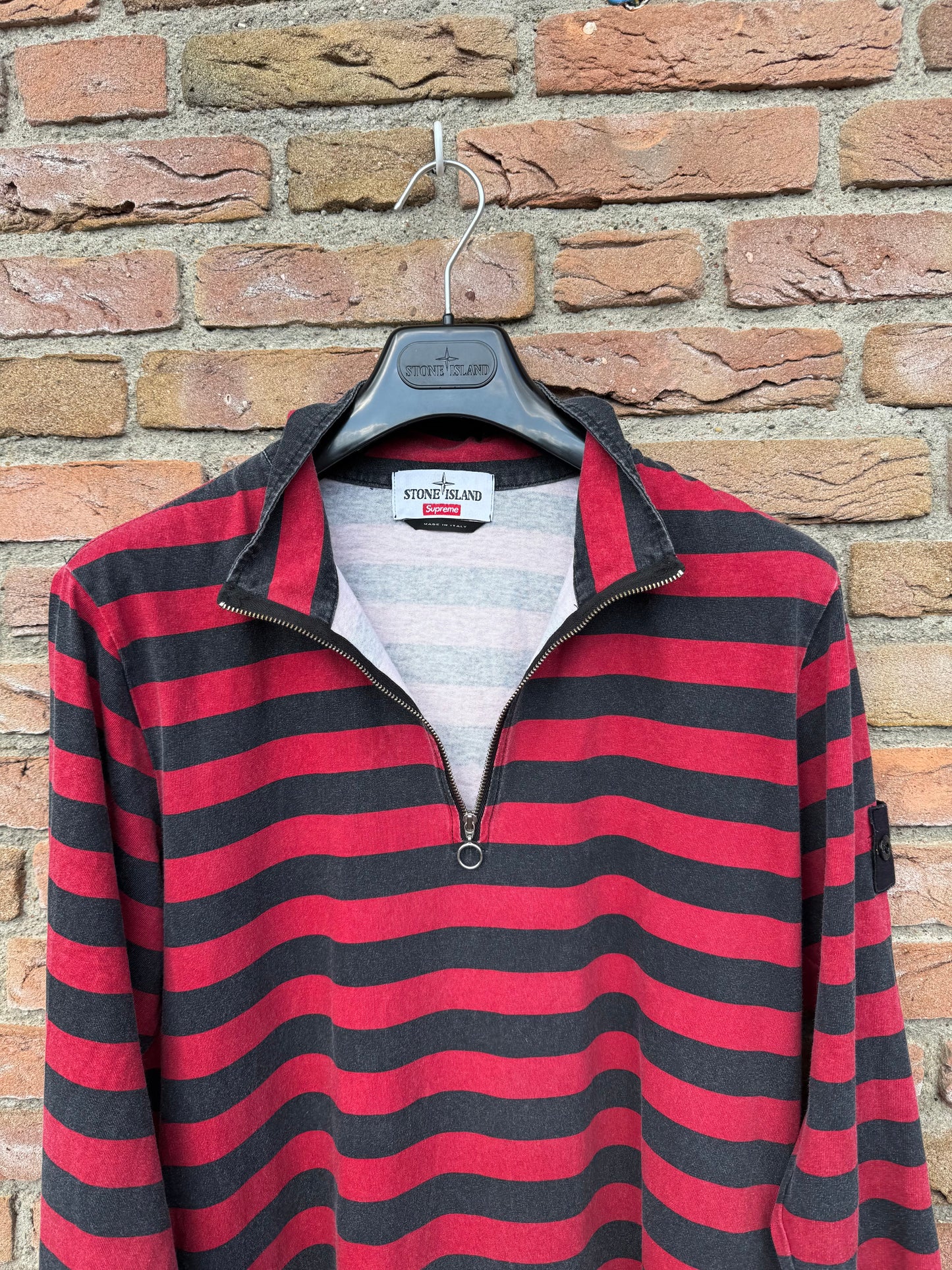 Stone Island x Supreme Zipped Sweatshirt - M