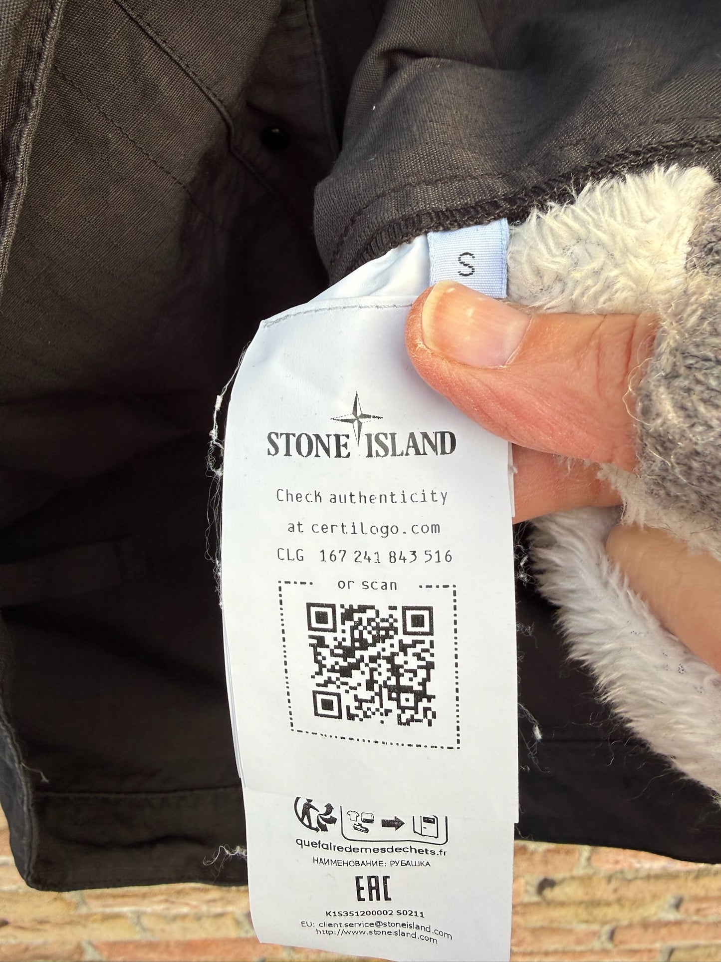 Stone Island Ripstop Overshirt - S