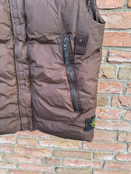 Stone Island Garment Dyed Crinkle Reps NY Down Gilet - L
