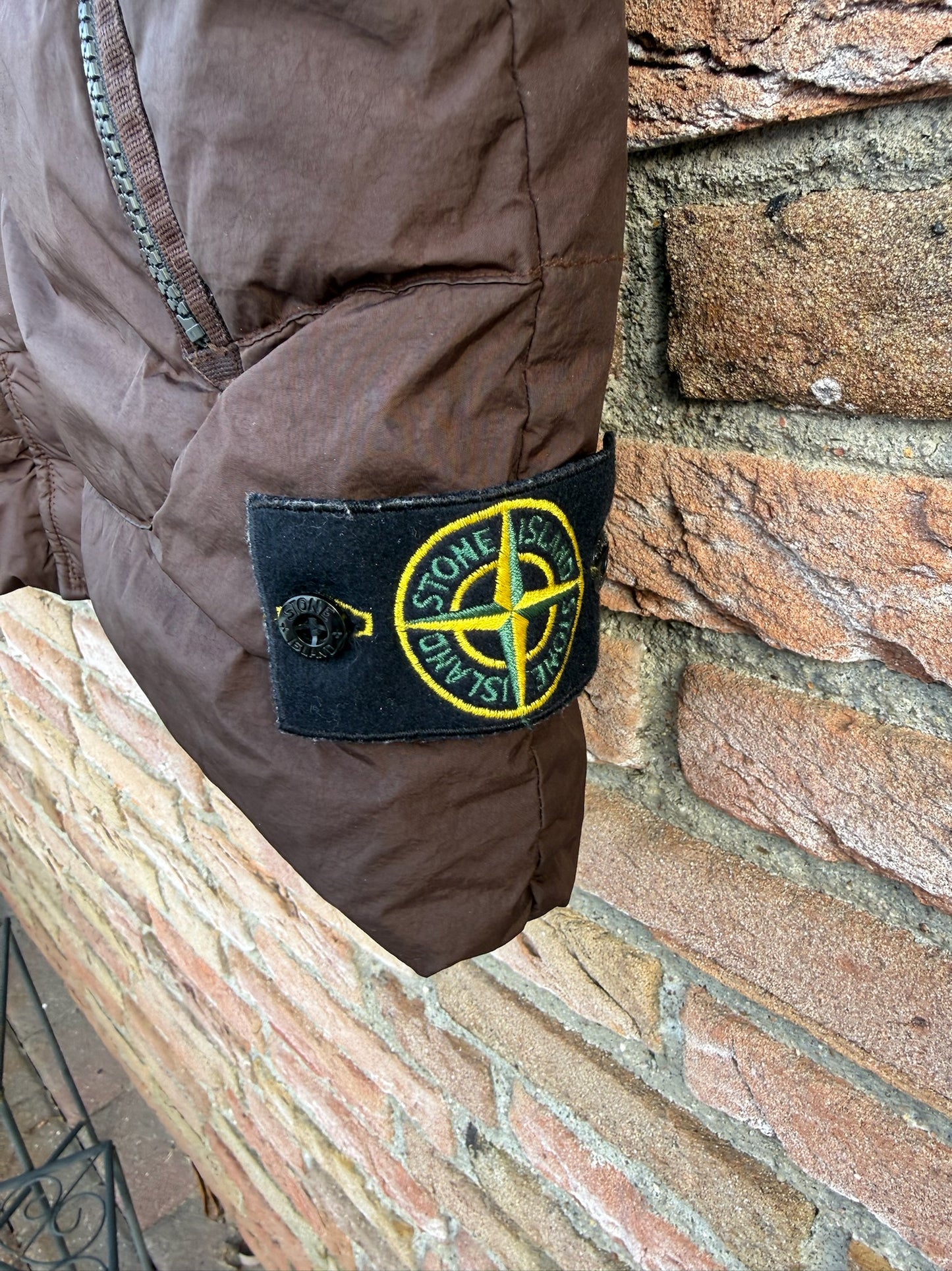 Stone Island Garment Dyed Crinkle Reps NY Down Gilet - L