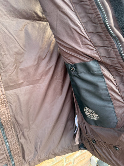 Stone Island Garment Dyed Crinkle Reps NY Down Gilet - L