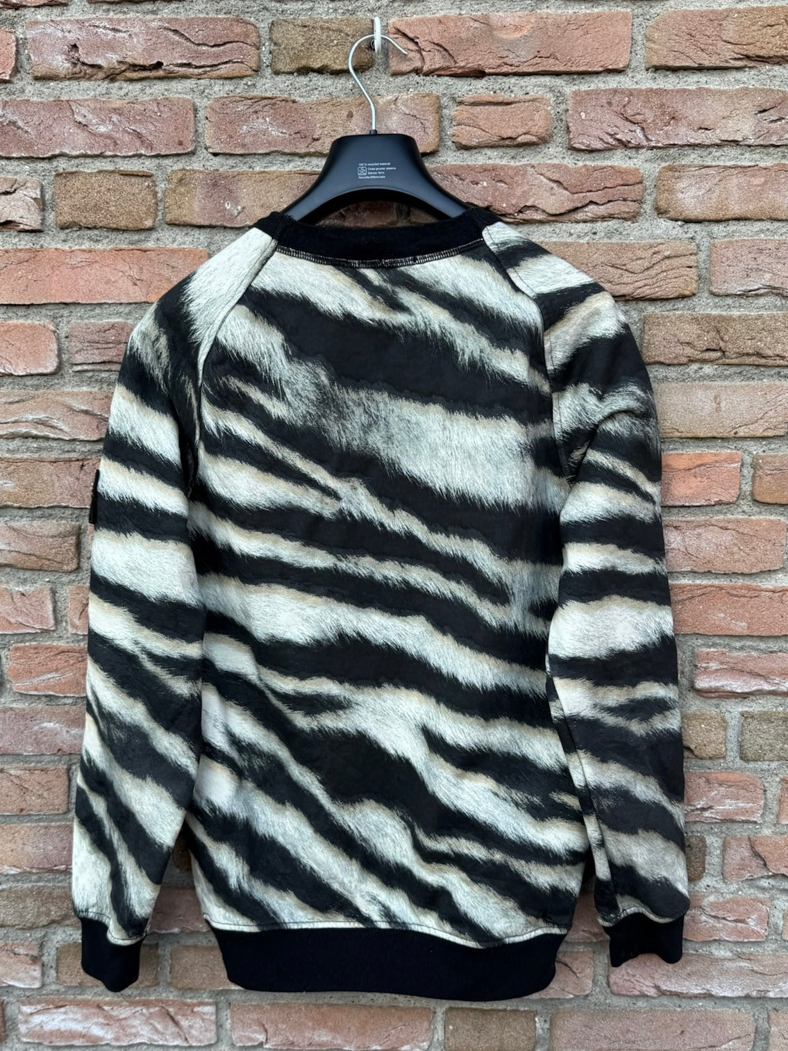 Stone Island White Tiger Camo Sweatshirt - M