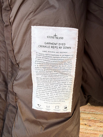 Stone Island Garment Dyed Crinkle Reps NY Down Gilet - L
